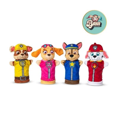 Lot marionnettes peluche pat patrouille jouet enfant