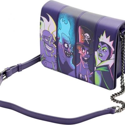 Loungefly disney villains in the dark sac a bandouliere 1 
