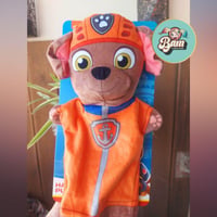 Marionnette peluche zuma pat patrouille