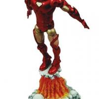Marvel select figurine iron man 18 cm diamond select