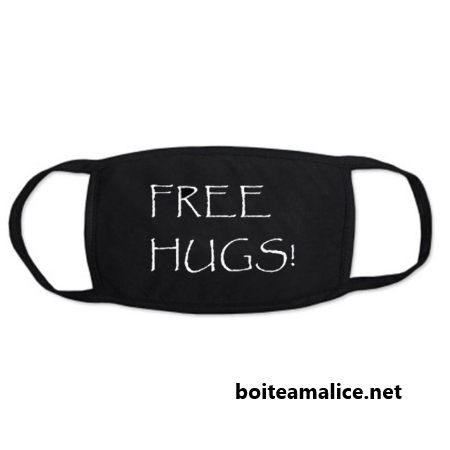 Masque anti poussiere free hugs