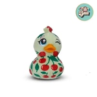 Mini peluche canard cerises bagclip 8cm 840331933352