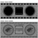 Mug game of thrones thermosensible