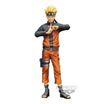 Naruto shippuden uzumaki naruto figurine grandista nero
