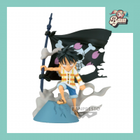 One piece monkey d luffy figurine wcf log stories 8cm