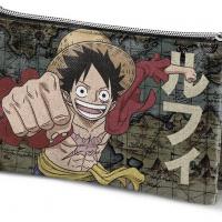 One piece trousse triple luffy karactermania