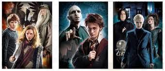 Pack 3 puzzles harry potter 1000 pieces