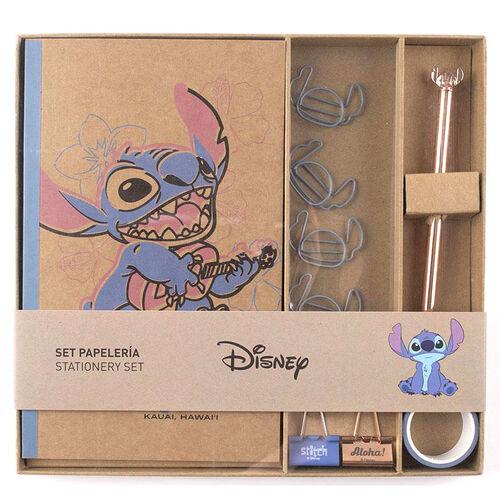 Disney Stitch - set de papeterie - set scolaire - carnet a4