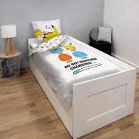 Parure housse de couette pokemon starter 140 x 200 blanc 2 