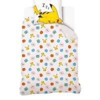 Parure housse de couette pokemon starter 140 x 200 blanc 3 