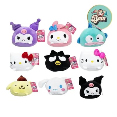 Peluche hello kitty beanie 20cm assortiment 9 modeles