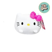 Peluche hello kitty beanie 20cm noeud rose