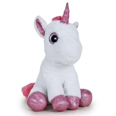 Peluche licorne blanche