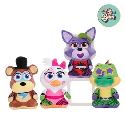 Peluches five nights at freddys security breach mashems