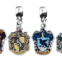 Pendentif harry potter 4 maisons carat shop
