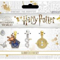 Pendentif harry potter set retourneur de temps lunettes harry et chocogrenouille
