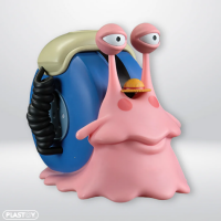 Plastoy tirelire escargophone one piece transponder snail