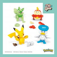 Pokemon jeu de construction mega construx equipe de la region de paldea 5 