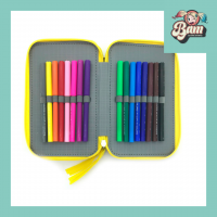 Pokemon trousse triple pikachu fourniture scolaire 1 