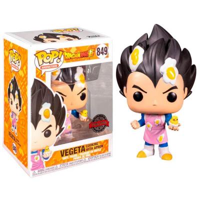 Pop dragon ball super vegeta cooking with apron exclusive