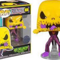 Pop jack skellington n808 blacklight scary face