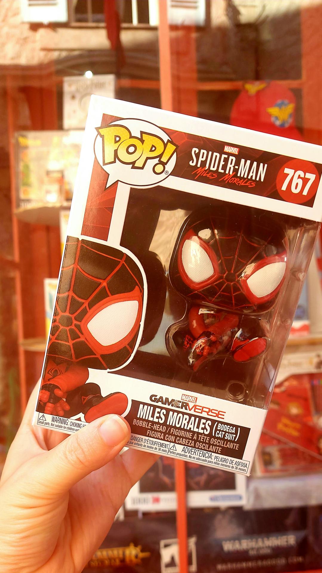 Figurine Pop Miles Morales Spiderman Marvel #767