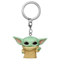 Porte cles funko pop grogu mandalorian disney