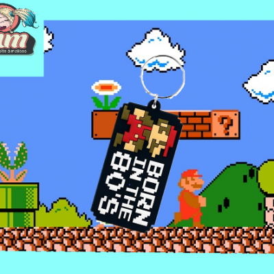 Porte cles mario nintendo 2 