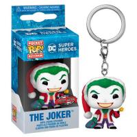 Porte cles pocket pop dc comics holiday the joker exlusive 2 