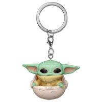 Porte cles star wars mandalorian bebe yoda
