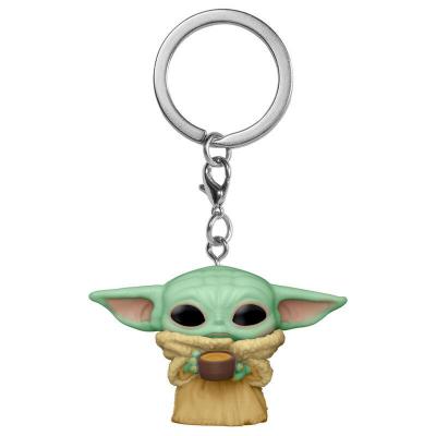 Porte cles star wars the child with cup