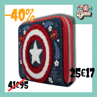 Portefeuille captain america loungefly 2 