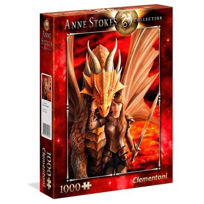 Puzzle 1000 pieces anne stokes inner strenght