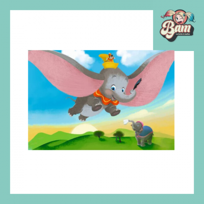 Puzzle 24 pieces maxi play for future dumbo