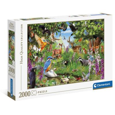 Puzzle animaux 2000 pieces clementoni 1