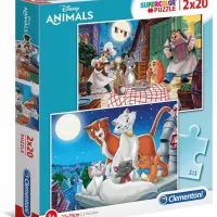 Puzzle clementoni 40to80 pieces 2x20 disney