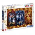 Puzzle harry potter 104 pieces harry ron hermione