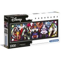 Puzzle panorama vilains disney