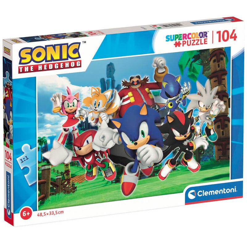 Sonic The Hedgehog - Puzzle Sonic 104 pièces - BAM