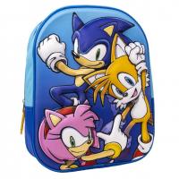 Sac a dos enfant sonic 3d fourniture scolaire 1