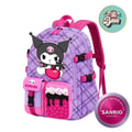 Sac a dos kuromi cherry sanrio mauve
