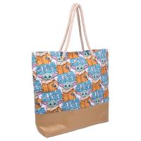 Sac de plage mandolorian the child star wars