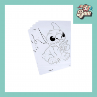 Set de papeterie stitch a colorier 6 