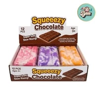 Squishies tablette chocolat assortiment