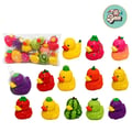 Squishy fruit duck assortis 9x9cm vue principale
