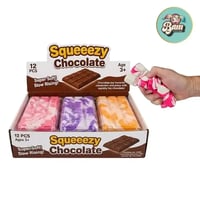 Squishy tablette chocolat slow rise