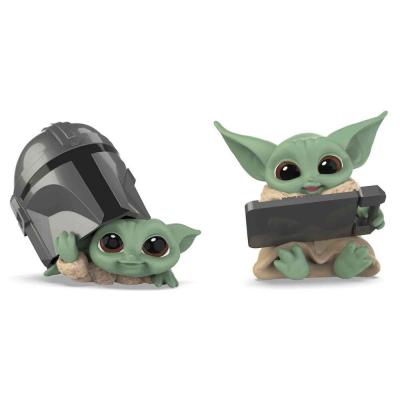 Star wars mandalorian yoda the child pack 2 figurines