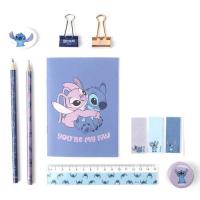 Stitch disney set de papeterie trousse