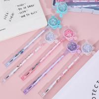 Stylo gelstylo kawaii paillettes chat mignon stylo kawaii encre noire