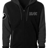 Sweat shirt capuche ac dc back in black